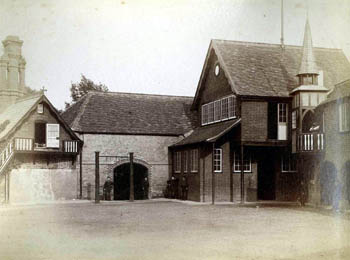 play area at Saint Francis Home about 1884